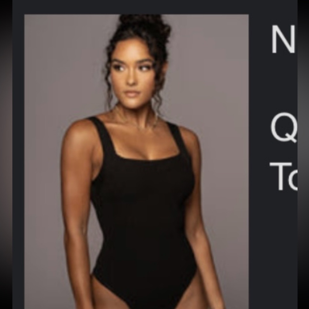 Open Back Bodysuit ribbed - JLUXLABEL
